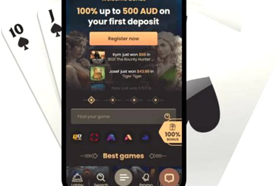 BetFanatics Casino app download on a smartphone